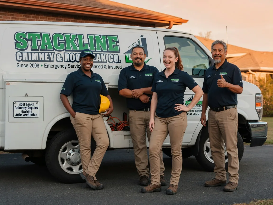 Chimney flashing repair company in Clarinda, IA